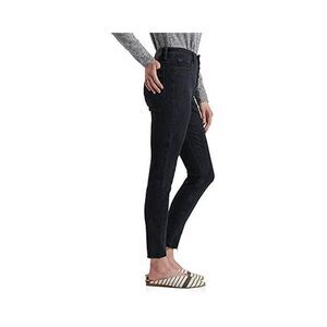 LUCKY BRAND Bridget Jeans Black Denim Button Fly Skinny High Rise NEW
